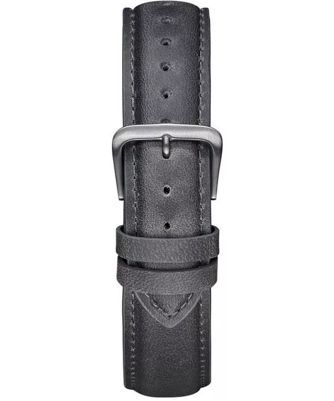 Correa Meller Grey Gunmetal Leather 20 mm GST-1GREY