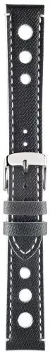 Correa Morellato Bowling Canvass Texture White-Black 18mm A01X4498B24817CR18