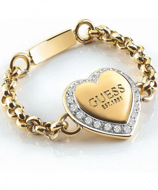 Anillo Guess Fine Heart JUBR01429JWYG54