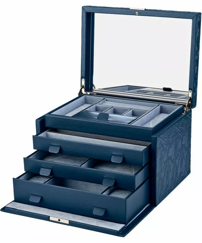 Caja Wolf x Liberty - All Over Ianthe Navy talla L 381017