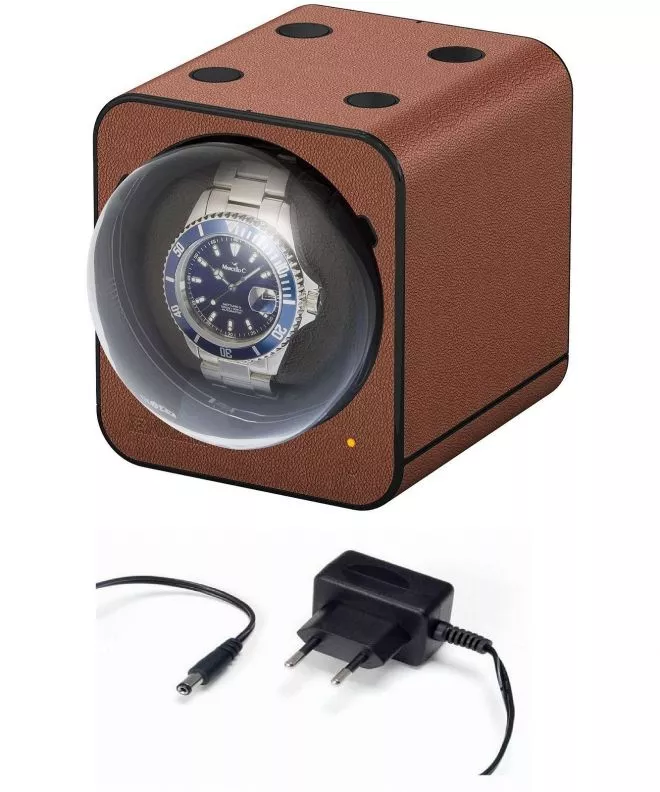Beco Technic Boxy Fancy Brick rotador para 1 reloj con fuente de alimentación 309413-309250A