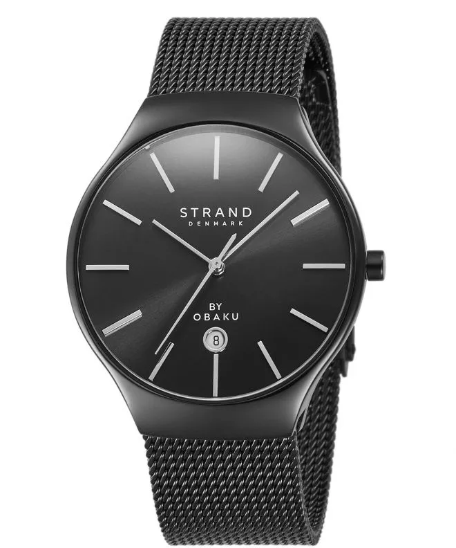 Reloj para hombres Strand by Obaku Caspian S701GDBBMB