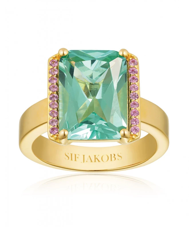 Anillo SIF JAKOBS Roccanova SJ-R42267-TQPK-YG-58