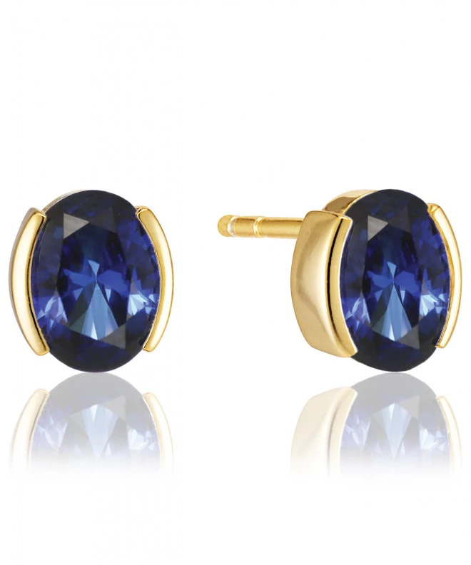 Pendientes SIF JAKOBS Ellisse Carezza SJ-E2350-BLCZ-YG