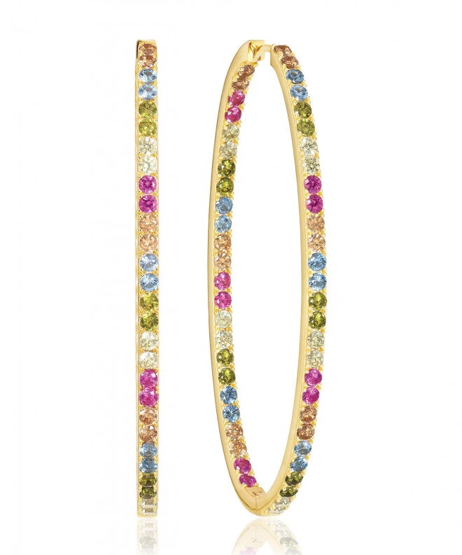 Pendientes SIF JAKOBS Ellisse SJ-E2314-XCZ-YG