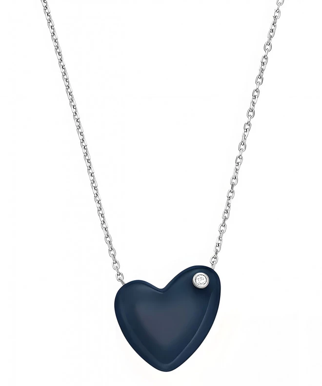 Collar Skagen Sea Glass Blue Pendant SKJ1802040
