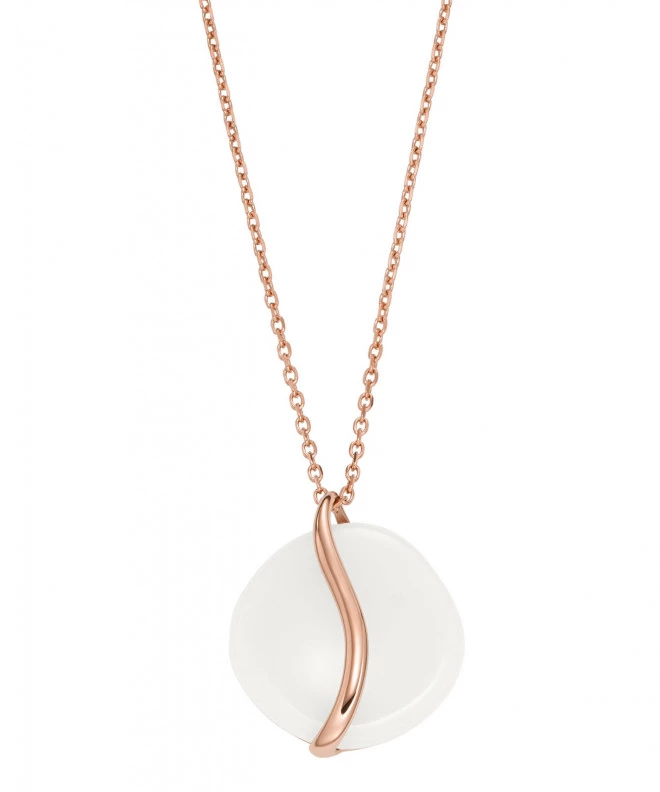 Collar Skagen Sea Glass White Pendant SKJ1813791