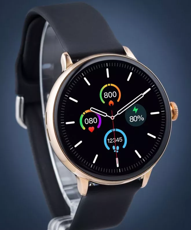 Smartwatch para mujeres Pacific 37 Sport Black PC00326