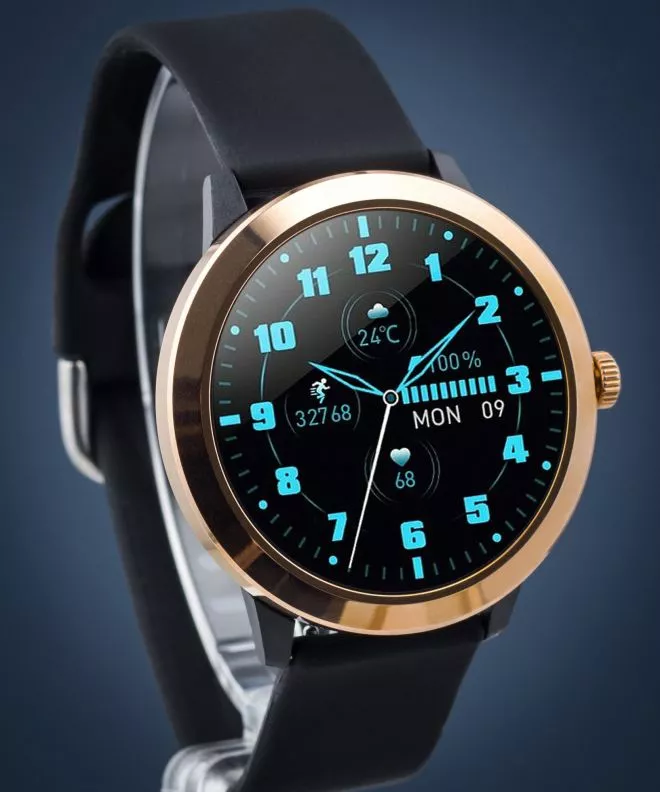 Smartwatch para mujeres Pacific 38 Sport Black PC00331
