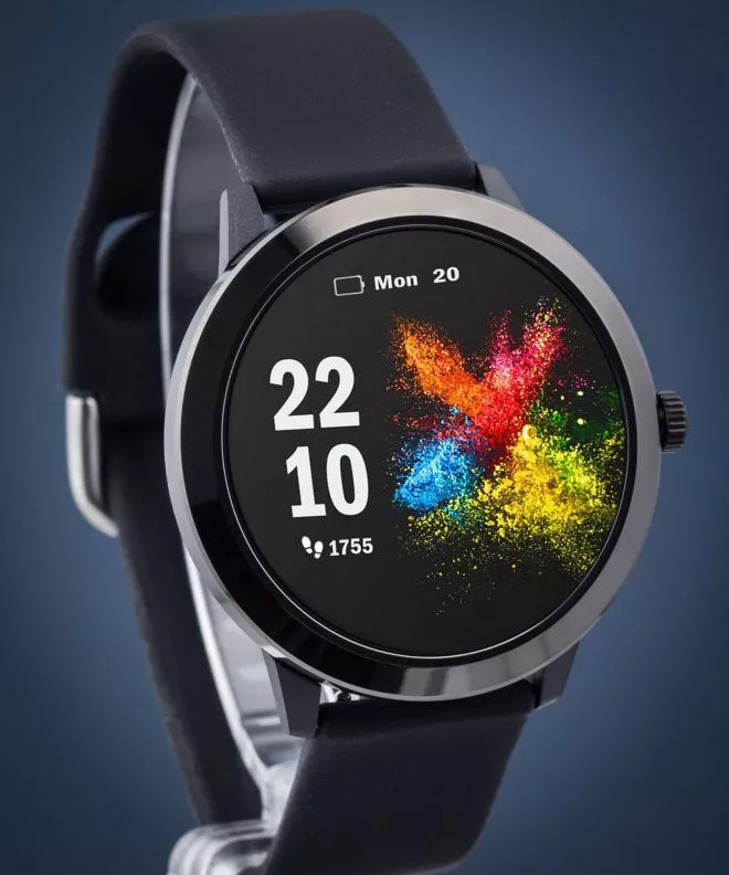 Smartwatch para mujeres Pacific 38 Sport Black PC00334