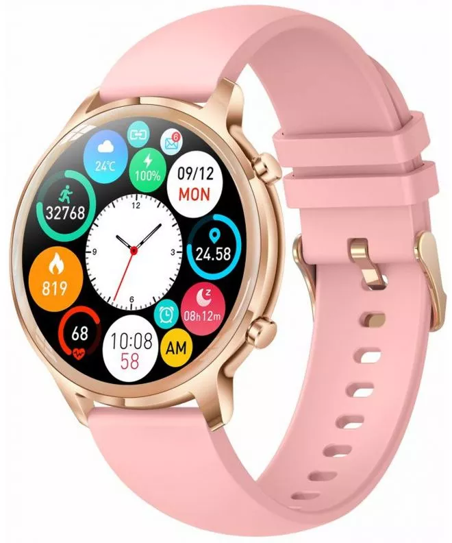 Smartwatch para mujeres Manta Kelly Różowy SWU301PK