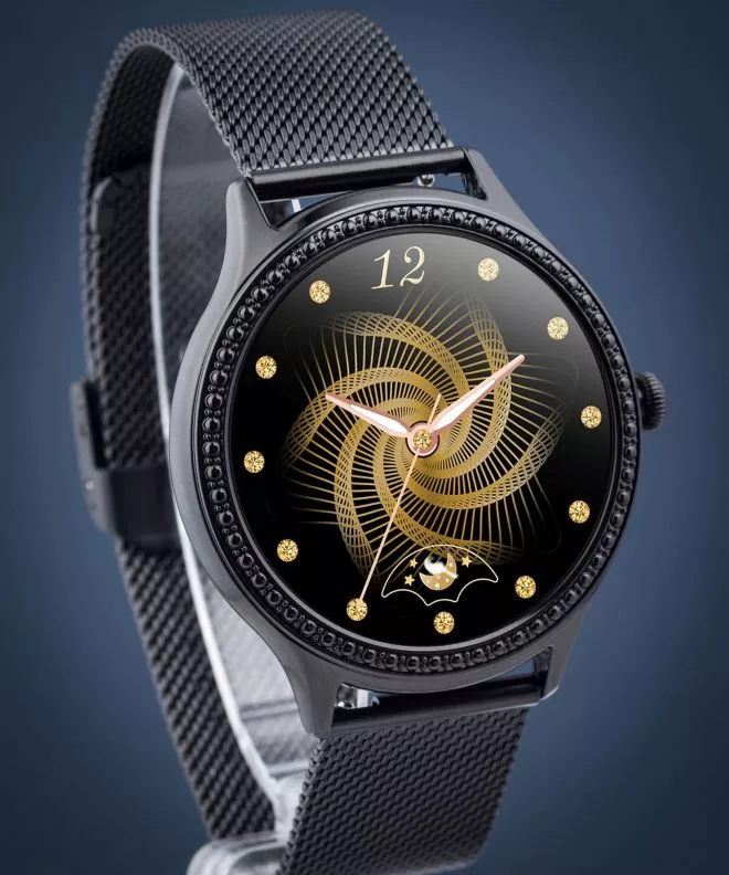 Smartwatch para mujeres Pacific 39 Sport Black PC00338