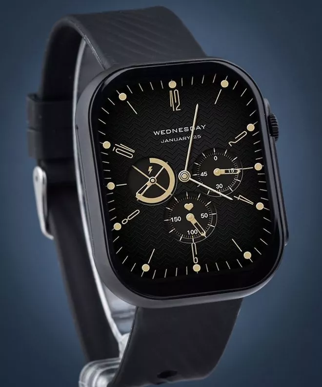 Smartwatch unisex Manta Revo Czarny SWU401BK