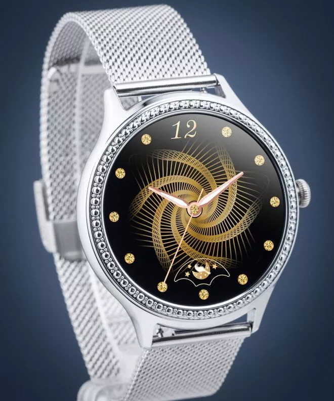 Smartwatch para mujeres Pacific 39 Sport Silver PC00336