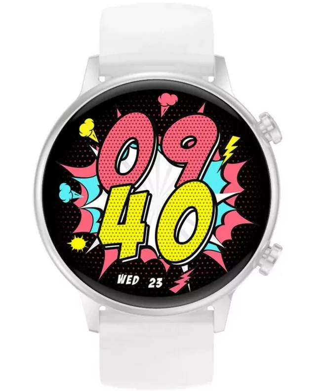 Smartwatch para mujeres Manta Alexa Mini Biały SET SWU502WH