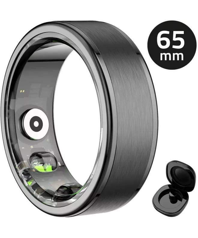 Smartring unisex Manta OneRing Negro 65 mm SR01BK-65