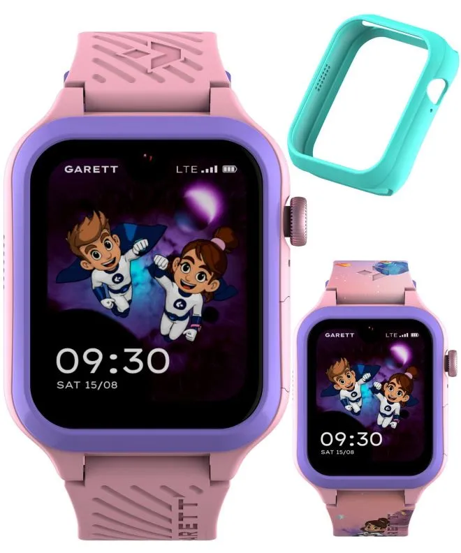 Smartwatch para niños Garett Kids Essa Go 2 AI 4G Rosa 5904238487334