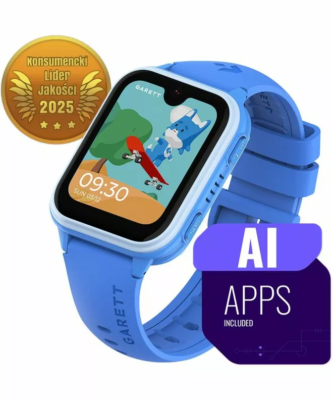 Smartwatch para niños Garett Kids Vibe AI 4G Azul 5904238487426