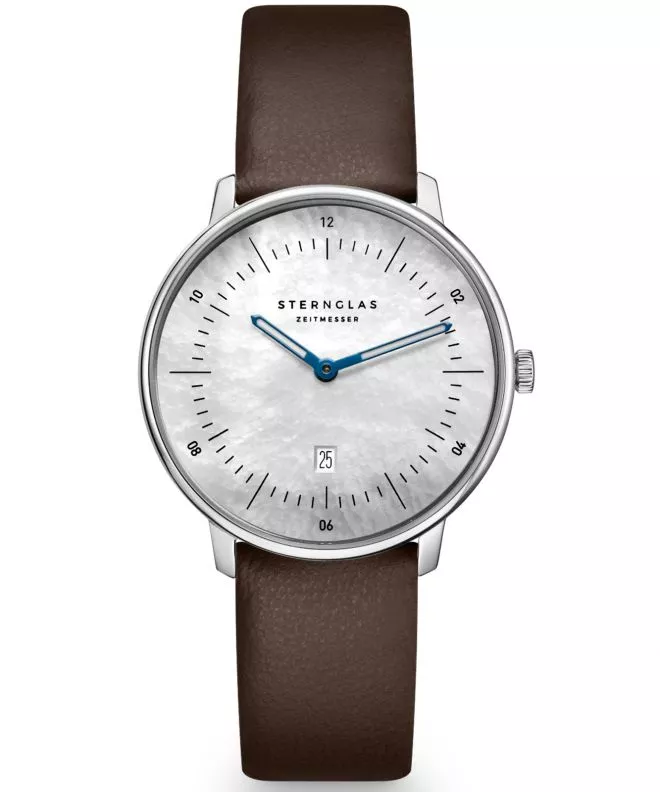 Reloj para mujeres Sternglas Naos XS Edition Mother Of Pearl S01-NDP01-KL17