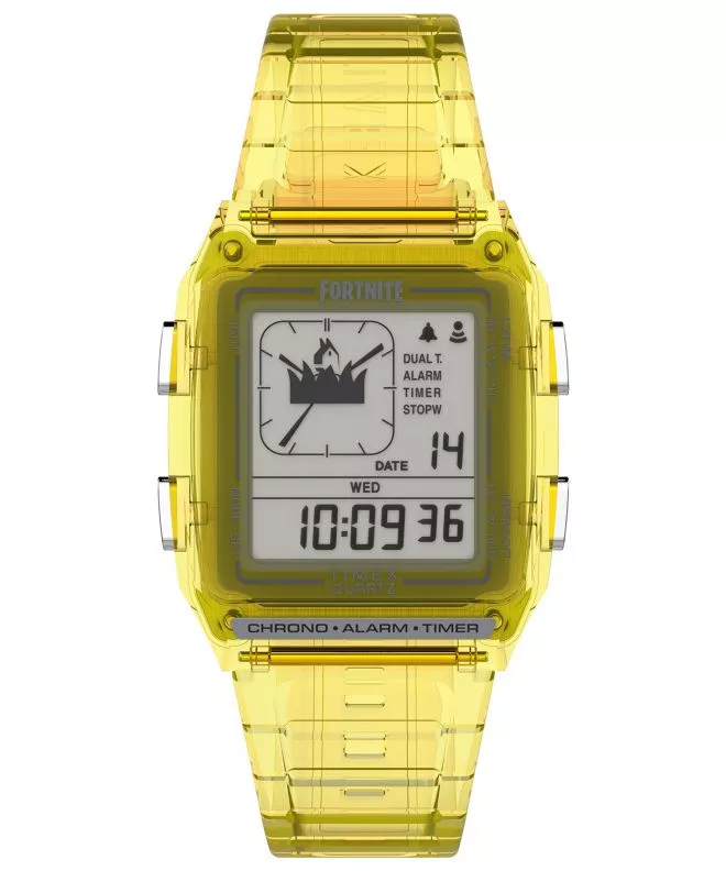 Reloj para hombres Timex Q Timex LCA x Fortnite® Chronograph TW2W96600