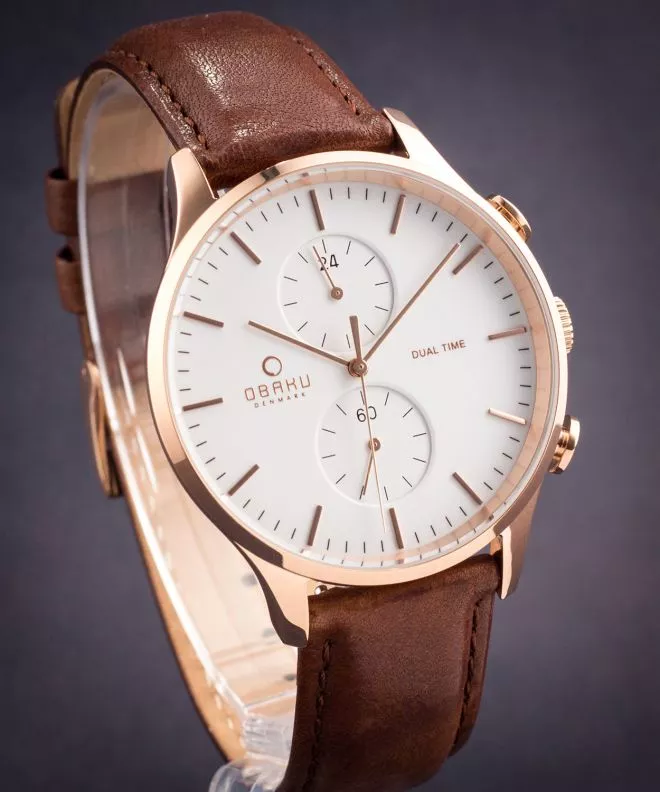 Reloj para hombres Obaku Classic V196GUVWRN