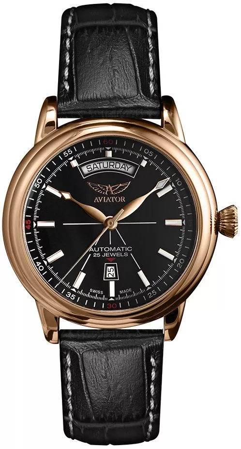 Reloj para hombres Aviator Douglas Day-Date V.3.20.2.146.4