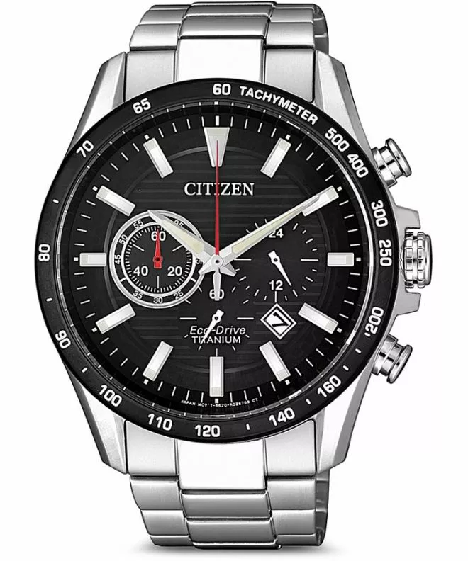 Reloj para hombres Citizen Super Titanium Eco-Drive Chronograph CA4444-82E