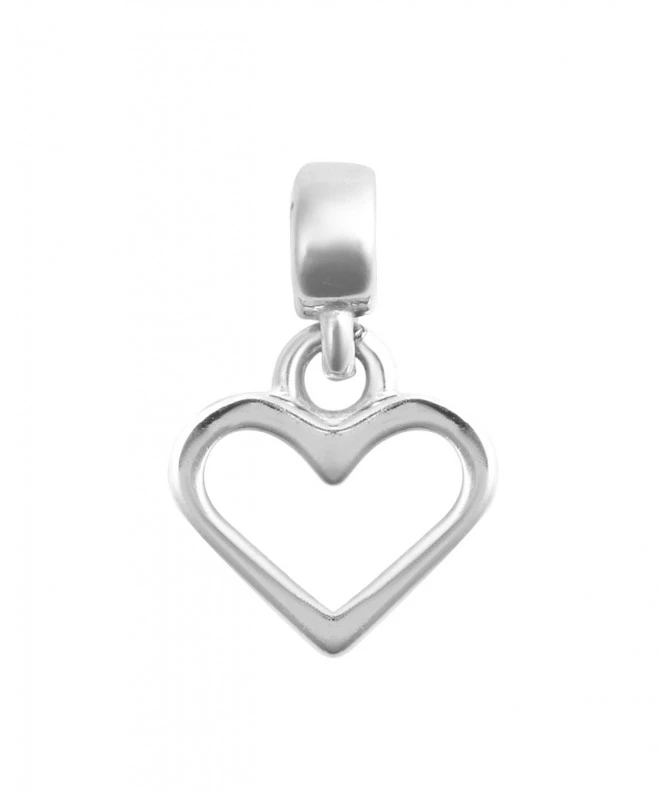 Colgante Daniel Wellington Heart Contour Charm Silver DW00401053