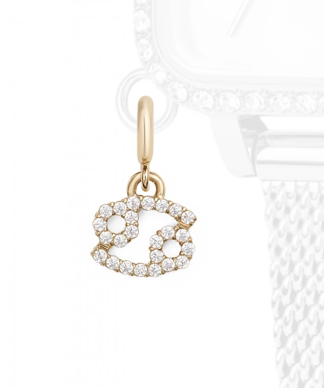 Colgante Daniel Wellington Charm Gold Cancer DW01500004