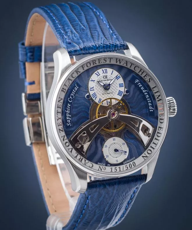 Reloj para hombres Carl von Zeyten Freudenstadt Black Forest Limited Edition CVZ0043BLS