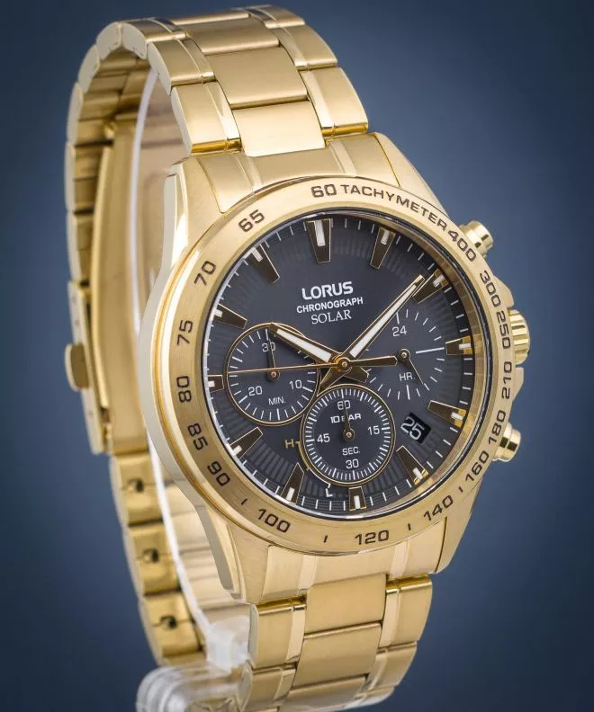 Reloj para hombres Lorus Classic Solar Chronograph RZ508AX9