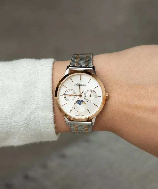 Reloj para mujeres Adriatica Moonphase A3174.R113QF