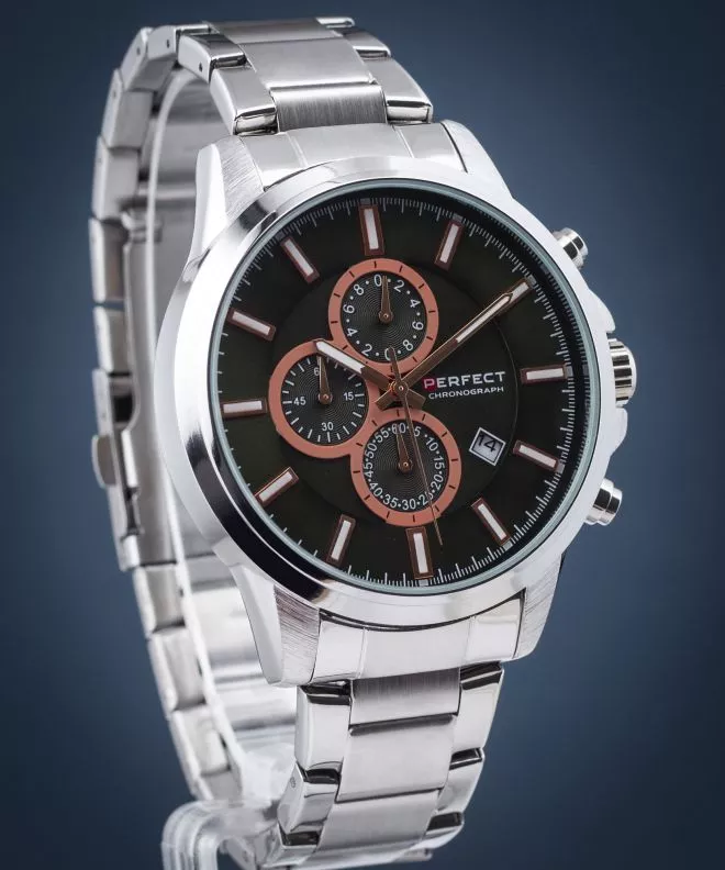 Reloj para hombres Perfect Chronograph PF00581