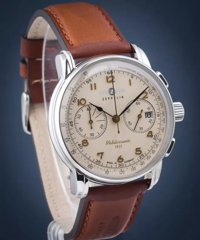 Reloj para hombres Zeppelin Mediterranee Chronograph 9670-5