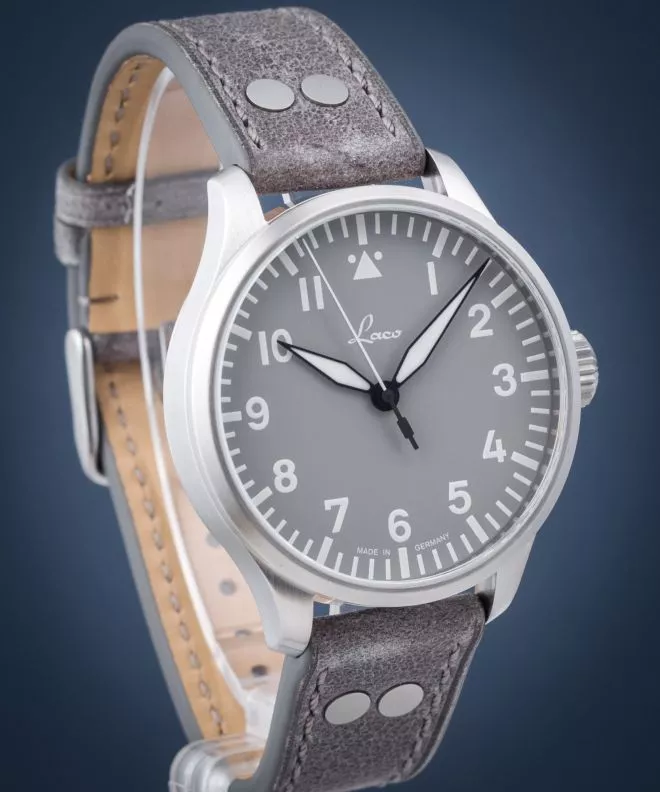 Reloj para hombres Laco Augsburg Grau 42 LA-862158