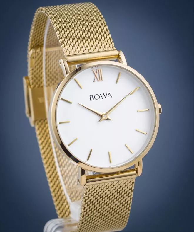 Reloj para mujeres BOWA London White-Gold 33 LO334-24-164M