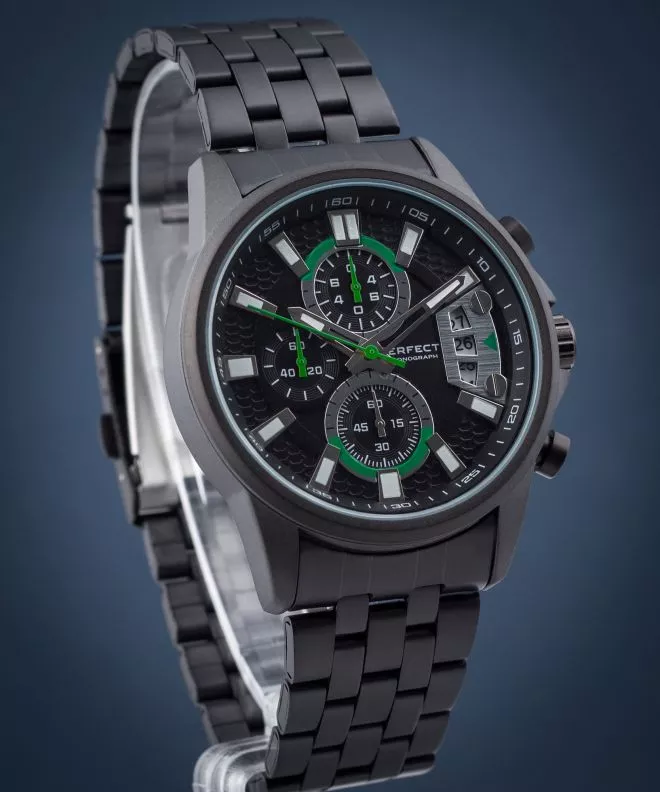 Reloj para hombres Perfect Chronograph PF00573