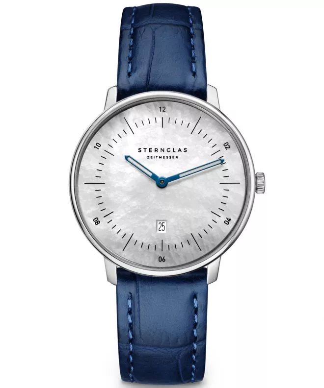 Reloj para mujeres Sternglas Naos XS Edition Mother Of Pearl S01-NDP01-NB02