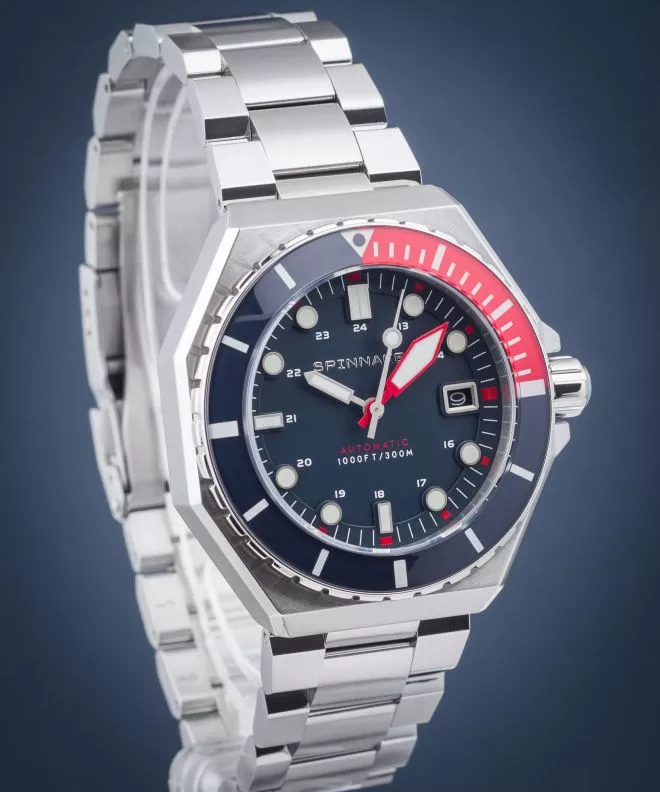 Reloj para hombres Spinnaker Dumas Soda Blue Automatic Limited Edition SP-5081-JJ