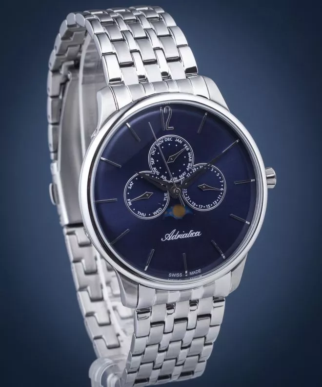 Reloj para hombres Adriatica Moon Phase A8269.5155QF