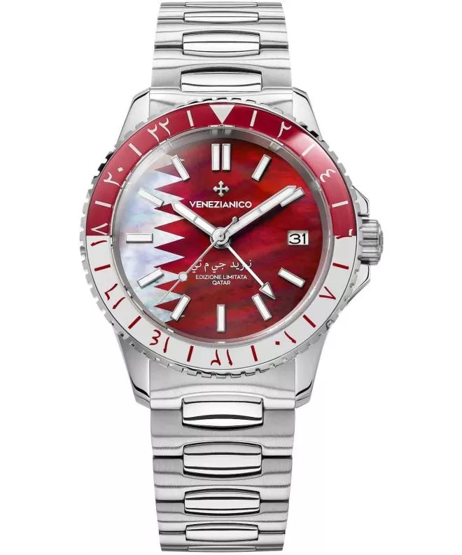 Reloj para hombres Venezianico Nereide GMT Qatar Limited Edition Nereide-Qatar