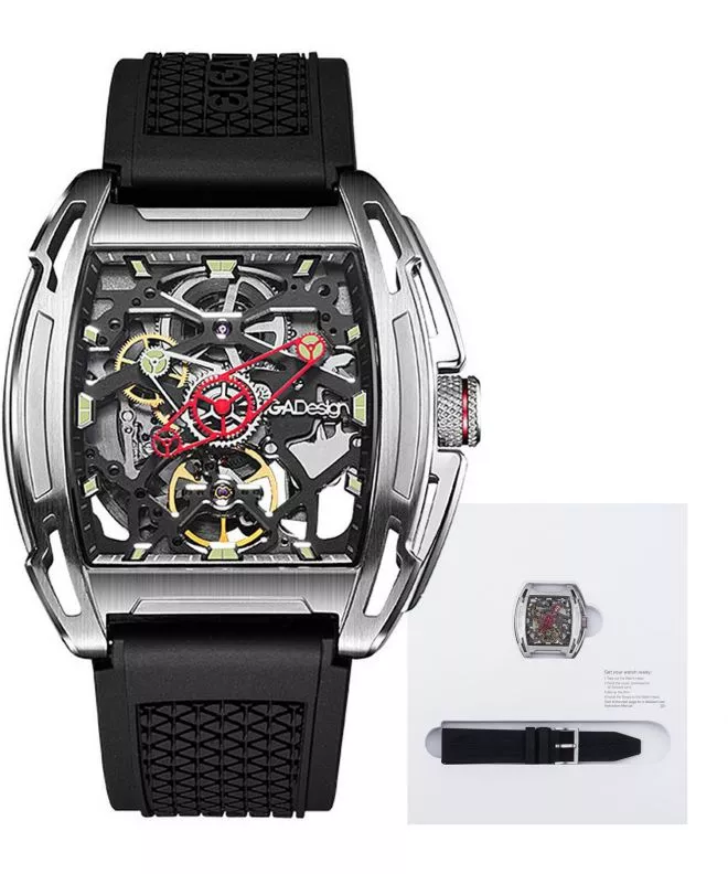 Reloj para hombres Ciga Design Z Series Exploration Automatic Z062-SISI-W5BK