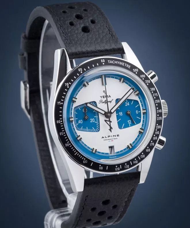 Reloj para hombres Yema Rallygraf Meca Quartz Alpine Endurance Team YMHF1581ALP-GA