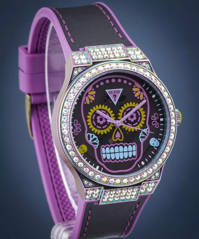 Reloj para mujeres Guess Day of The Dead Santa Muerte GW0505L2
