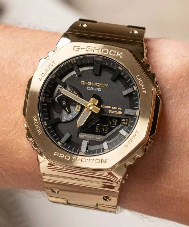 Reloj para hombres Casio G-Shock Octagon Original Full Metal GM-B2100GD-9AER