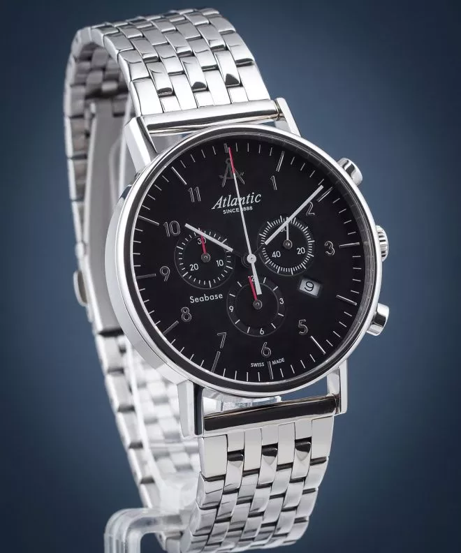 Reloj para hombres Atlantic Seabase Chronograph 60457.41.65