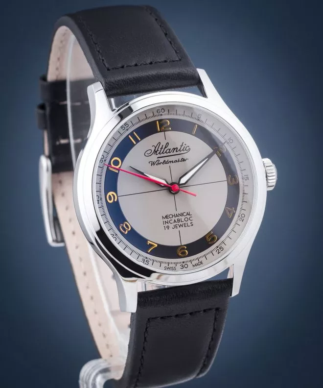Reloj para hombres Atlantic Worldmaster Incabloc Mechanical 53680.41.23