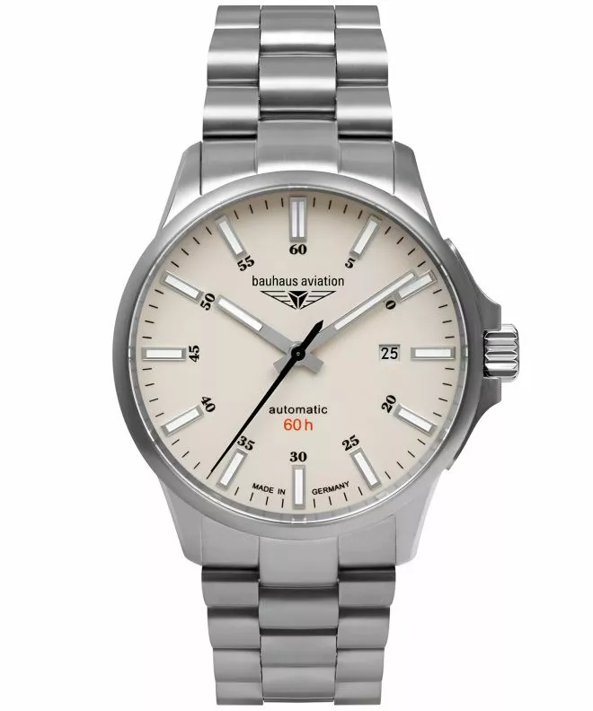 Reloj para hombres Bauhaus Aviation Titanium Automatic 2864M-5