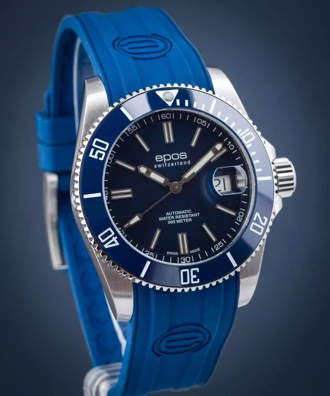 Reloj para hombres Epos Sportive Diver 3504.131.96.16.56