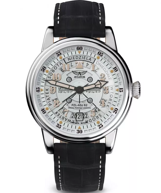Reloj para hombres Aviator Douglas Day-Date Polish Limited Edition V.3.36.0.293.4 PL